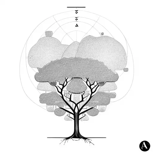 A Tree Turning Into A Circuit Diagram
