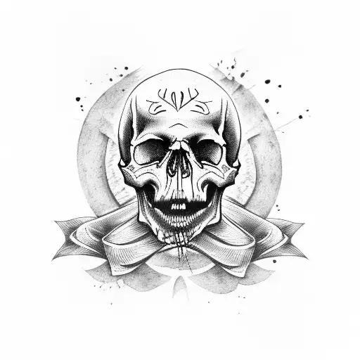 Skull Watercolor