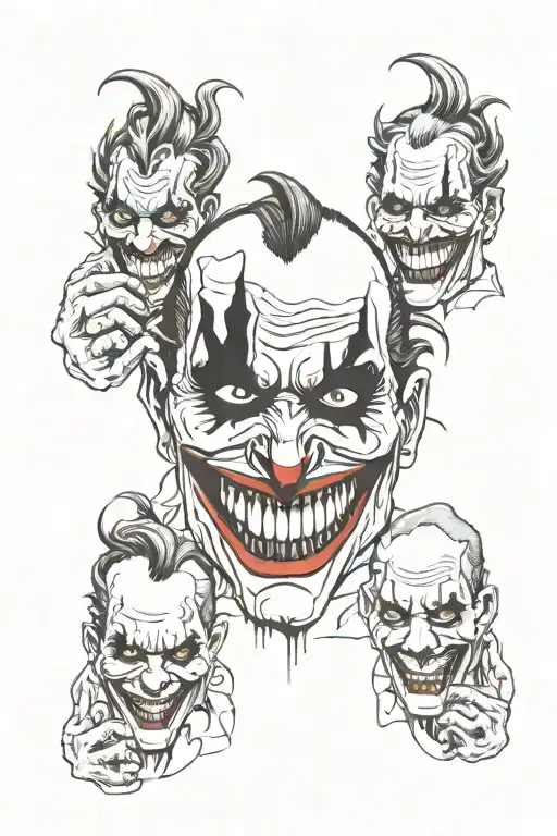 Joker See No Evil Speak No Evil Fear