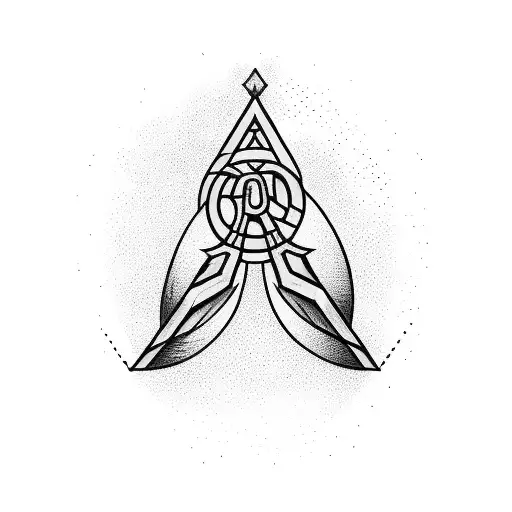 Arm Inspired By The Nordic Mithology And Runes