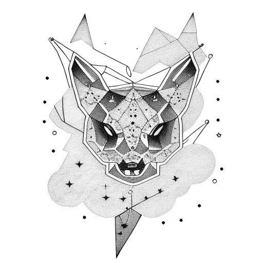 Constellation And Moon