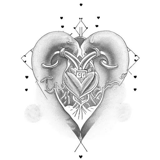 A Heart Shaped By A Heartbeat Line With Shailsaksh