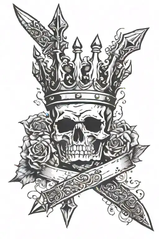 Knife Crown Surrounded