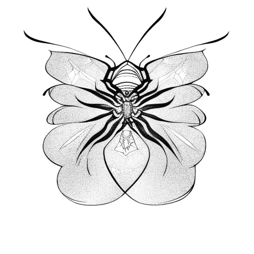 Butterfly Shaped Spider