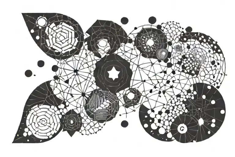 Line With Points Events Appear On Each Point Or Dot