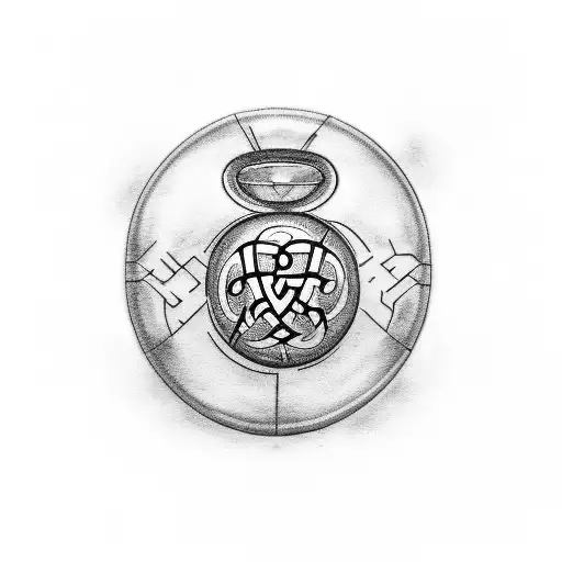 A Coffee Bean With Gaelic Football Symbols And The Lyrics Of A Hip Hop Song In The Shape Of A Heart