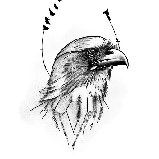 A Raven Using The Names Joe And Clara-ann