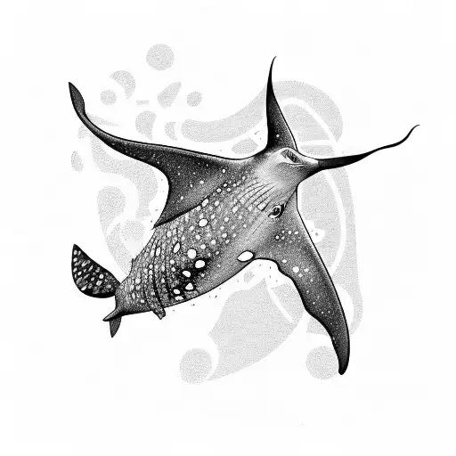 Manta Ray With Whale Shark Combined