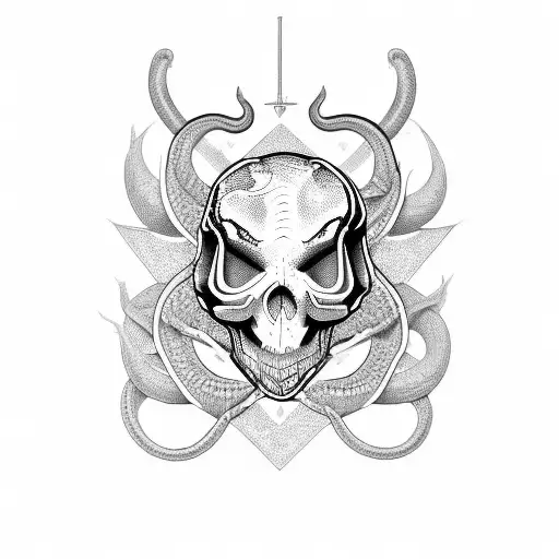 Snake Skull