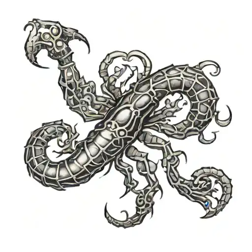Q Tattoo For A Scorpio