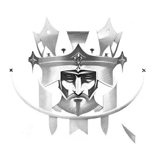 King And Templar Knight Chess Crown Queen Jester