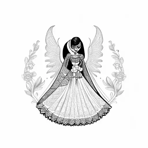 Mexican Bride And Groom