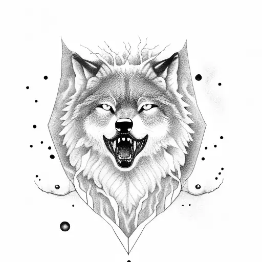 Thunderstorm Forest Distant Wolf Howling