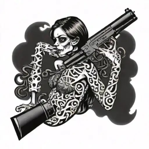 Girl Bones Money Guns