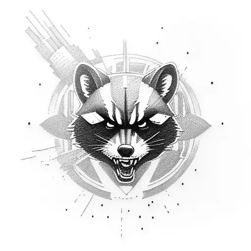 Rocket Raccoon Of Marvel