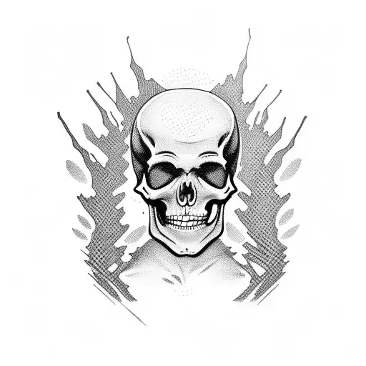 The Thinker As A Skeleton