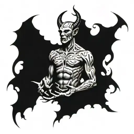 Demon And Priest Summoning Demons