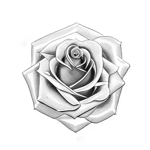 Design A Tattoo Of A Camera Lens Morphing Into A Blooming Rose
