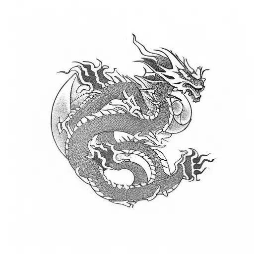 Dragon Japones Para El Antebrazo