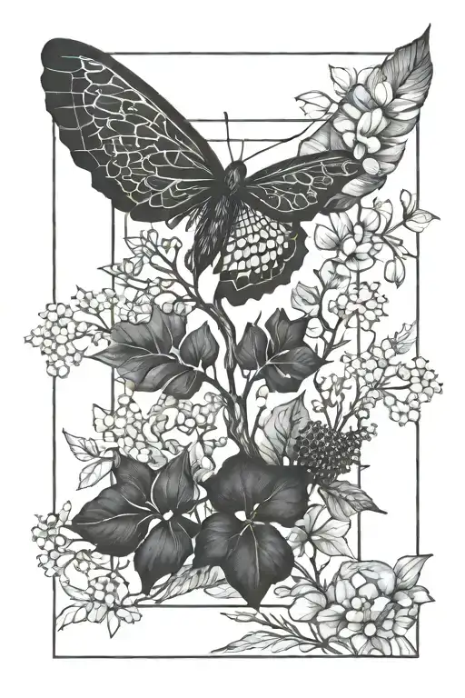 Nature In A Rectangular Frame