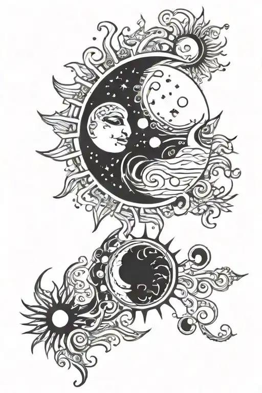 Semicolon Sun And Moon