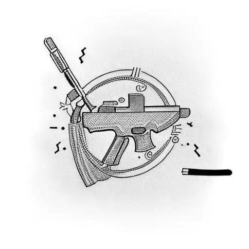 Simple Gun And Texas