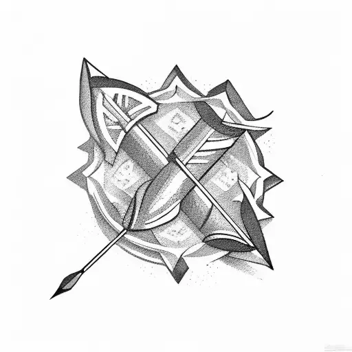 Arrow With A Silver Tip