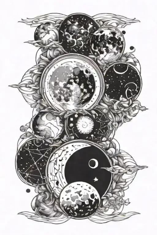 Different Moon Phases