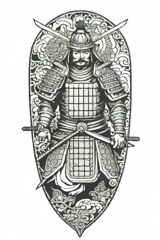 Japanese Samurai Warrior