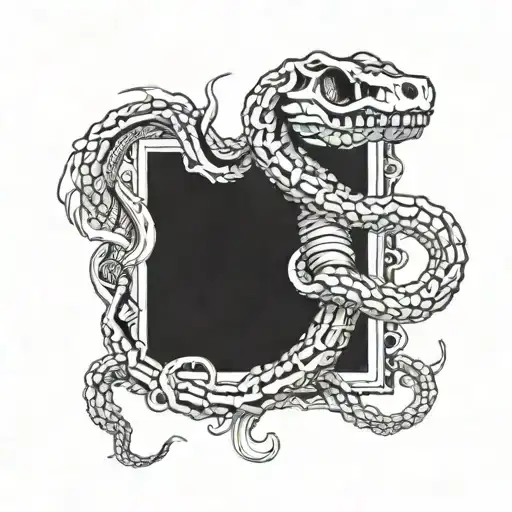 Cyber Cigilism Snake Skeleton