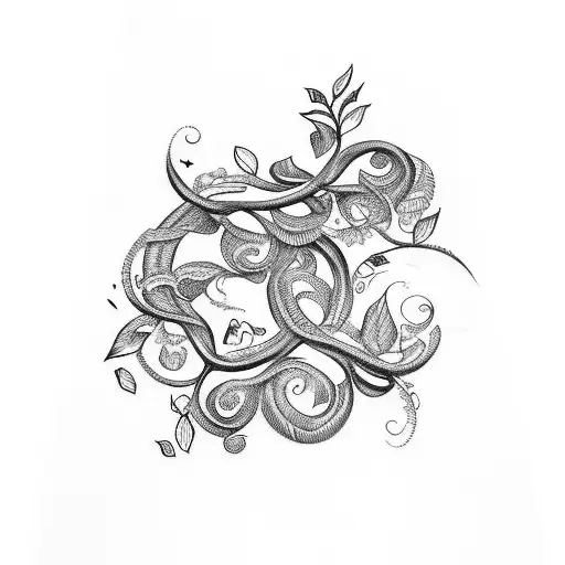 Vine With Barbara In It A Very Pretty Font