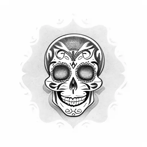 Day Of The Dead Skull
