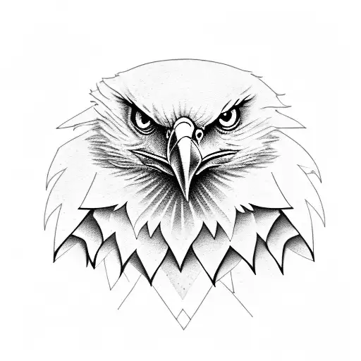 Eagle With The Name Luka Sleeve De