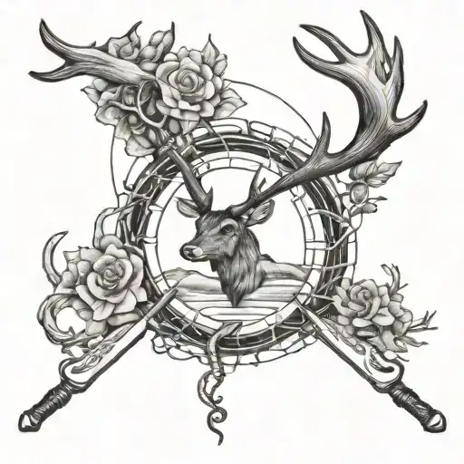 Antlers Fishing Pole