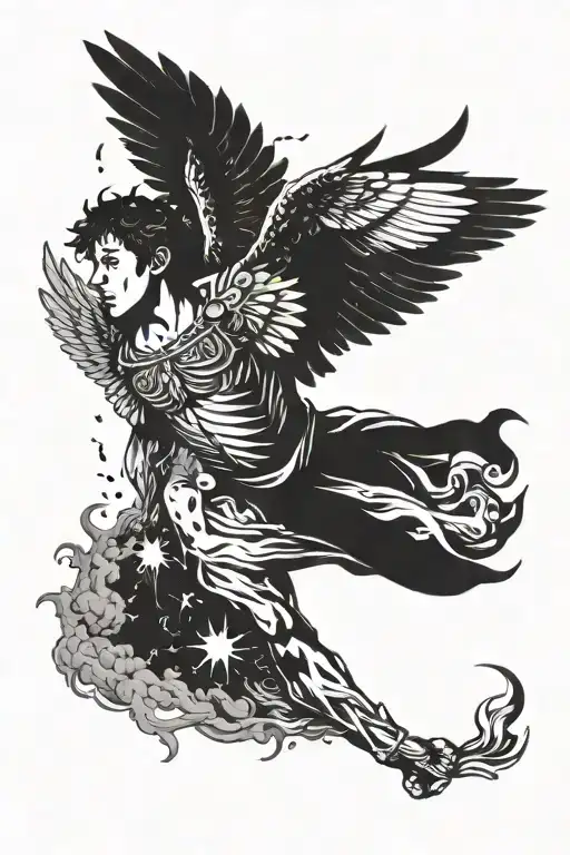 Icarus Falling From Sky