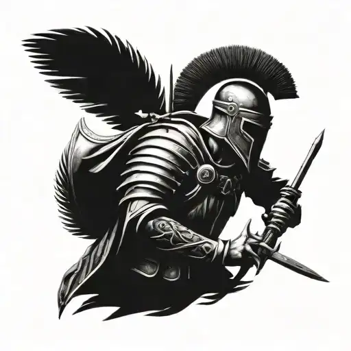 Roman Legion With Scutum