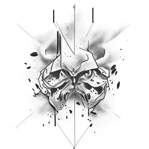 Blackout Tattoo With White Inc