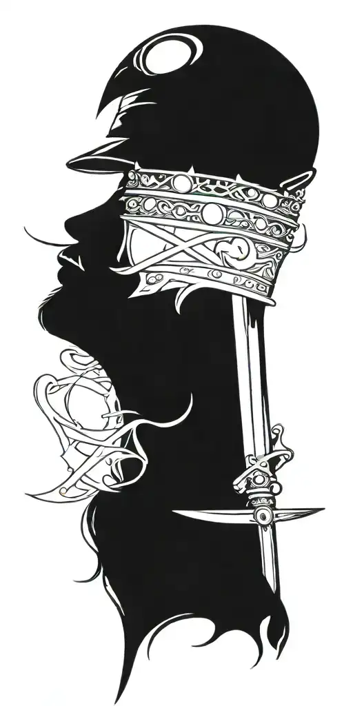 Sword Through Crown