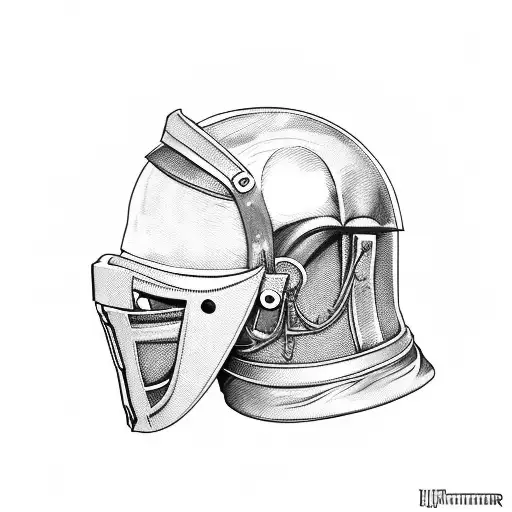 Hannibal Lecter With Helmet Samurai