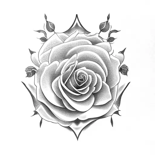 Roses With A Crown Fade