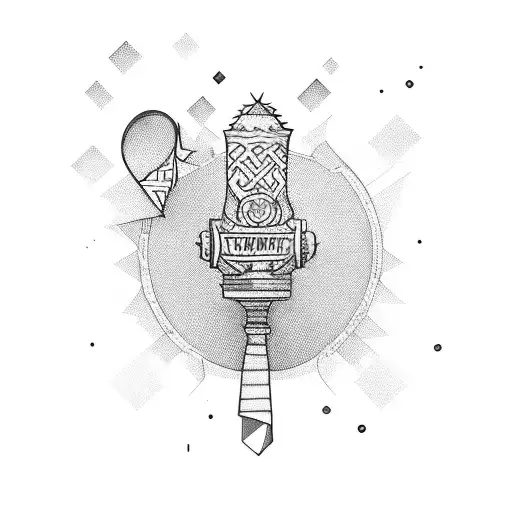 A Megaphone With The Word 'Champions' Written In Elegant Script