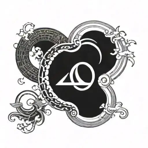 Enso With Word Kaizen Symbol Incorporated