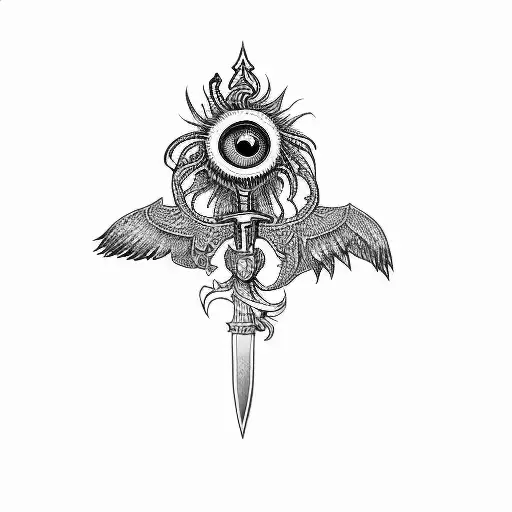 A Sword With Wings And An Eye