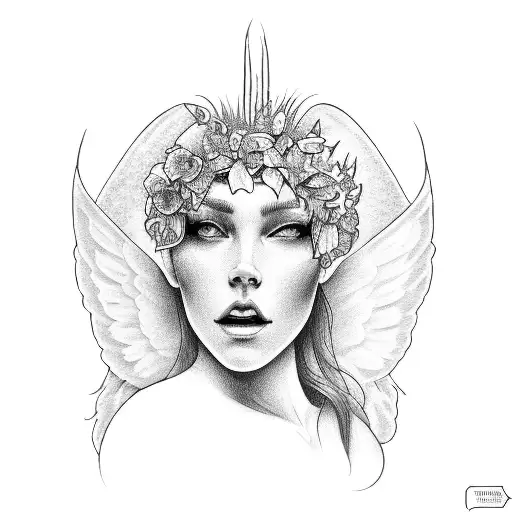 The Name Angel With A Butterfly