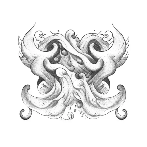 Arm Bracelet Tattoo Made Of Clouds