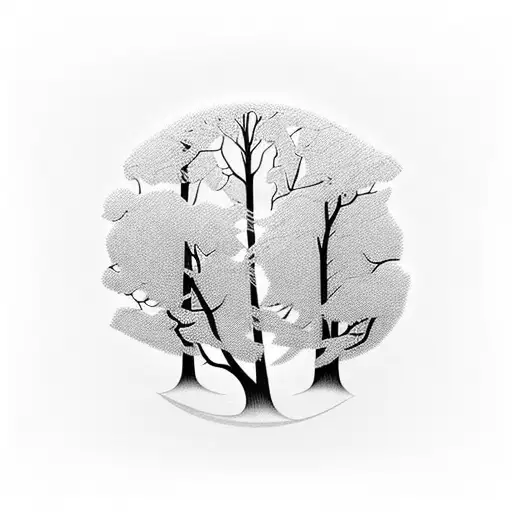 Enchanting Forest With Hidden Animals