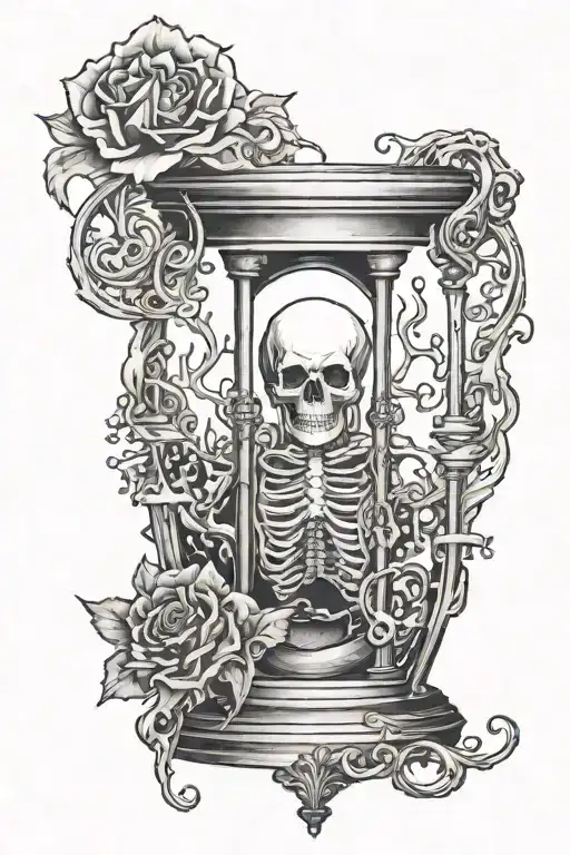 Skelesie Drowning In Hourglass
