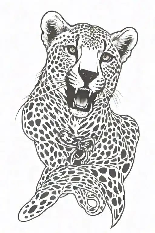 Bdsm Submissive Gagged Cheetah