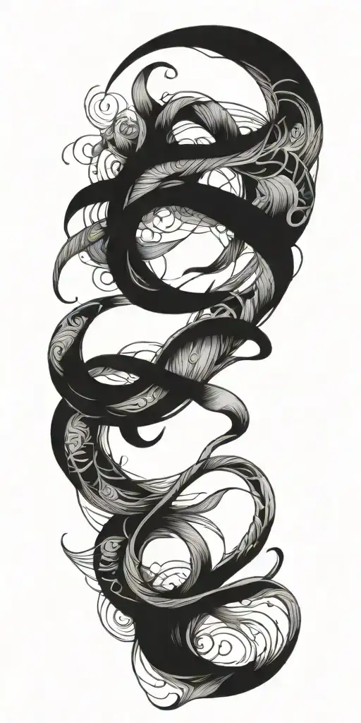 Pen Dragging Across A Page