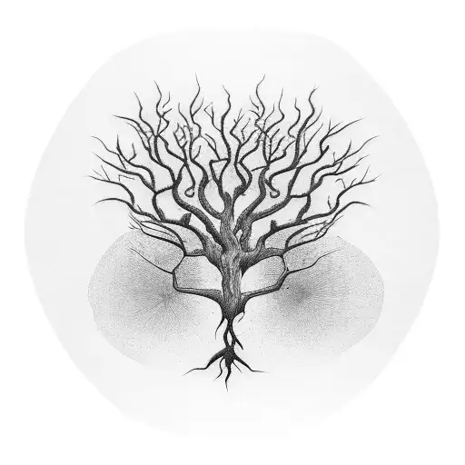 Intriguing Tree With Roots